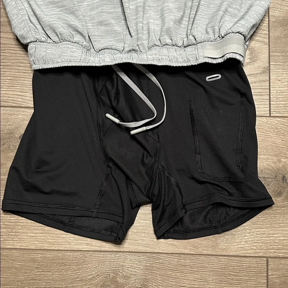 lululemon athletica Light Gray Men’s Athletic Shorts